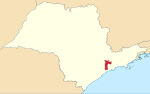 Brazil Sao Paulo Sao Paulo location map